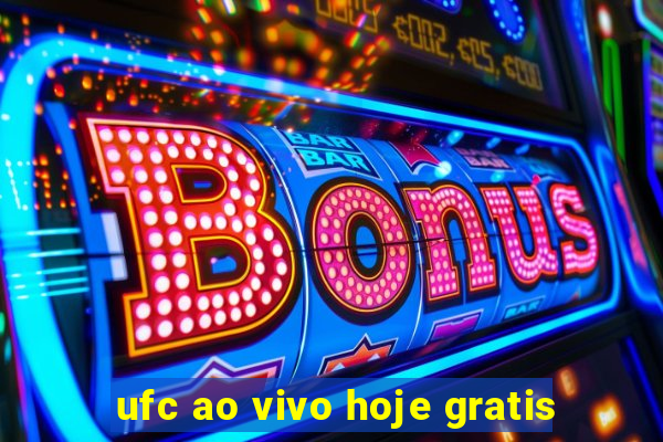 ufc ao vivo hoje gratis